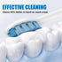 Replacement Toothbrush Heads for Philips Sonicare, 8 Pack, Compatible with Snap-on Handles