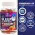 Melatonin Gummies 8mg - Extra Strength Sleep Support with 20mg Passiflora, Vegan & Non-GMO, Berry Flavor - 120 Gummies