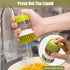 UGWKivd Soap Dispenser Dish Brush Palm Brush Scrub Brush Equipped with Storage Bracket and Drainage Base,Easy to Clean