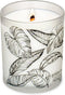 Hemlock Park Golden Hour Frosted Hand-Poured Scented Candle | Crackling Wood Wick,