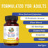 MaryRuth Organics Gut Flora Health+ Enzymes | Up to 2 Month Supply | Prebiotic Probiotic Digestive Enzymes Blend for Healthy Gut Biome & Digestive Support | Gastrointestinal Health | 60 Capsules