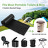 Winmoom 50 Count, 8 Portable Toilet Replacement Bags, Gallon Capacity, Compostable, Leak-Proof, Durable, Versatile