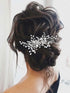 Unicra Silver Bride Wedding Hair Comb Rhinestone Bridal Headpiece Crystal Hair Accessories Hair Piece Jewelry for Women and Girls (A-Silver)