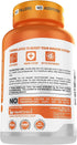 Herbtonics Mushroom Nootropic Supplement Complex, Immune System Support & Brain Function, 120 Vegan Capsules