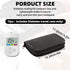 Diabetic Travel Case Tsa Approved, Glucose Monitor Case, Portable Insulin Travel Case Glucometer Case Storage Diabetic Supplies like Insulin Pen, Test Strips, Blood Glucose Monitor (Black)