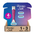 Schick Hydro Silk TrimStyle Razor - 2-in-1 Bikini Trimmer for Women, Includes 1 Handle, 3 Refills & Battery