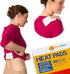 SunnyBay Adhesive Heat Patches for Neck, Knee, Back - 30 Count, Air-Activated Heat Pads, 5x3 inches