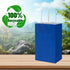 Toovip 50 Pack 5.25x3.25x8.25 Inch Small Royal Blue Kraft Paper Bags with Handles Bulk for Gift Wrap Bags Party