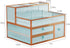 Makeup Organizer Cosmetic Organizer, Tempered Glass Vanity Organizer for Cosmetics, Hair Tools, Brushes, Perfume