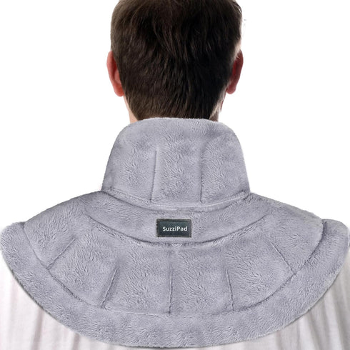 SuzziPad Microwavable Neck Heating Pad for Pain Relief, Shoulder Heating Pads for Chronic Muscle Tightness & Stress