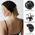 WELROG 3 PCS Hair Scarf, Chiffon Head Bandanas, Vintage Knitted Headband for Women, Headwrap for Girls