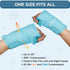 Comfytemp Wrist Ice Pack Wrap - Carpal Tunnel Relief, 2 Gel Packs, Hot Cold Compression Brace for Hand Injuries