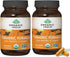 ORGANIC INDIA Turmeric Curcumin Herbal Supplement, Immune System Support, Organic Trikatu, 90 Capsules, 2 Pack