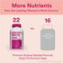 SmartyPants Women's Multivitamin Gummies - Omega 3 Fish Oil, Methylfolate, Vitamin D3, Gluten Free, 180 Count