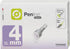 Penfine Classic Pen Needle, 32G x 4mm, 100ct, Swiss Made, Universal Fit