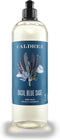 Caldrea Dish Soap, Biodegradable Dishwashing Liquid, Basil Blue Sage Scent, 16 oz