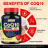 Coq10 200mg Upgraded with Vitamin E & PQQ & Black Pepper Extract, 120 Servings for Heart Support