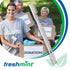 FRESHMINT Adult Toothbrush, 30 Tuft Soft Nylon Bristle, 144 Pack Individually Wrapped