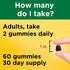 Nature Made Iron 18 mg with Vitamin C, 60 Gummies - Dietary Supplement for Red Blood Cell Support, 30 Day Supply
