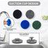 BEAUTAIL Silicone Sponge, Non-Scratch Scrub Sponges for Dishes, Kitchen Cleaning Brush, Long Lasting, 1 Pack, Gray