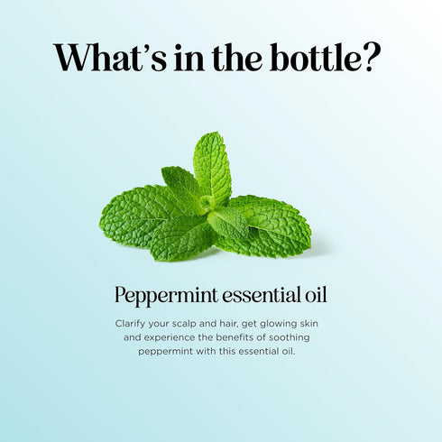 Peppermint Essential Oil for Diffuser Aromatherapy, 100% Pure Oil for Hair, Skin, Nails, and Topical Uses, 4oz