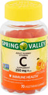 Spring Valley - Gummie Vitamin C 240 mg, 70 Orange Gummies
