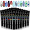 Nail Stamping Polish Pack of 12 Colors, 8ML UV LED Gel Polish for Nail Stamping Plate.