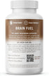 OM Mushroom Superfood Brain Fuel Mushroom Powder Capsules, 90 Count, Lion's Mane & Reishi Blend