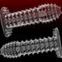 MENABLE Penis Sleeve Cock Sleeve Adult Sex Toys for Men, Transparent Penis Extender Girth Extension Enhancer