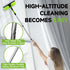 LILISPAI 67'' 2-in-1 2 2 Window Squeegee Cleaner Tool with Extension Pole, Squeegee for Window Cleaning Kit