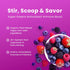 Super Greens Powder Premium Antioxidant Superfood | Organic Greens, Fruit & Veggie Vegan Supplement | Sweet Berry Flavor
