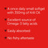MegaRed Omega-3 Krill Oil Softgels, 350mg, 60 Count, EPA & DHA Omega-3 Fatty Acids, No Fishy Aftertaste