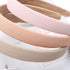 Solid Simple Headbands for Women, 0.7inch Plain Soft Cloth Hair Bands, Pack of 6 Cute Accessories
