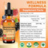 JUIWEFKK 500 15:1 Immune Aged Garlic Extract Liquid Drop mg per Serving, Extract, Odorless, Liposomal Technology
