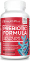 Health Plus Prebiotic Formula, Probiotics + Digestive Enzymes, 180 Capsules