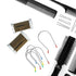 Replacement Hot Curler Clips for 2 inch Rollers, 20 PCS Securing Pins for Hot Rollers Curlers