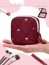 SERTRI Period Bag for Girls, Quilted Period Pouch for Women, Sanitary Napkin Storage Bag Menstrual Pad Pouches Tampon
