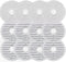 3764 SpinWave + Vac Mop Pads Compatible with Bissell SpinWave + Vac, Washable and Reusable Replacement Head (12 Pack)