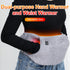 NORMIA RITA 3-Temperature Settings, Electric Heating Pad for Women Adjustable Waist Warmer Belt with Crystal Velvet