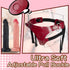 Sverimet Set 2 Strap On Dildo with Dildos -Adjustable Waist and Thigh Harness, Hands-Free G Spot & Anal Stimulator