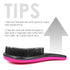 WYNK Detangling Brush 2-Pack for Adults & Kids - Green & Pink Hairbrush for Wet, Curly, Thick Hair, Gentle Knot Remover