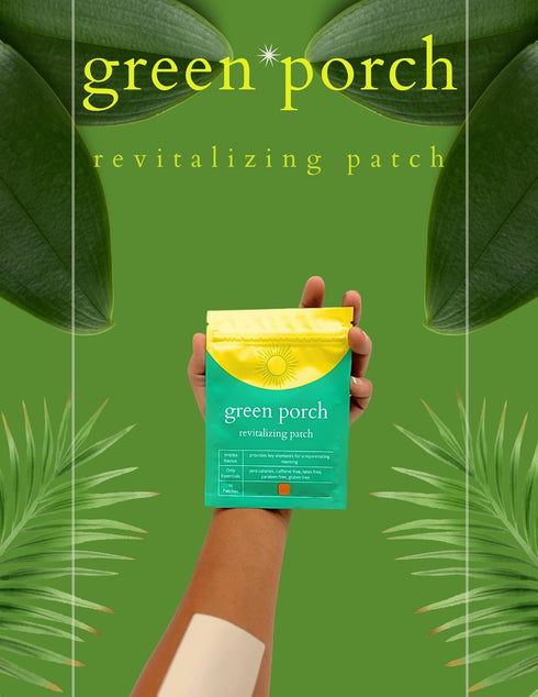 Revitalizing Energy Patches - All Natural Vitamin B12 Patches for a Better Morning - Waterproof & Gentle on Skin