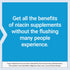 Life Extension No Flush Niacin, B3 for Heart Health, Cholesterol & Energy Support, Non-GMO, 100 Capsules