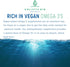 Marine Phytoplankton Powder by Holistic Bin - Vegan Omega 3 Supplement Naturally Grown in Nordic Seawater (50g)