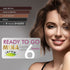 Mina ibrow Hair Color | Natural Spot Coloring Hair Tinting Powder, Water and Smudge Proof, No Ammonia, No Lead, Black