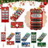QHUDLV Holder,10 Christmas Surprise Money Holder - Christmas Money or Gift Card Slots Surprise Xmas Gift Card Holde r