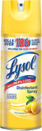 Lysol Disinfectant Spray, 12.5 oz, Lemon Breeze, Antibacterial and Sanitizing Spray for Deodorizing