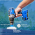 7 Pack Multi-Purpose Drill Brush Kit for Cleaning Bathrooms, Showers, Tubs, Tile, Floors, Sinks, Toilets