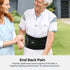 FREETOO Back Braces for Lower Back Pain Relief with 6 Stays, Breathable Support Belt for Men/Women (M)