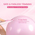Nose Hair Trimmer for Women, 2in1 Facial Hair Removal Trimmer - Metal Body, Rechargeable Waterproof Portable